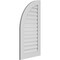 Ekena Millwork Quarter Round Top Left Surface Mount PVC Gable Vent w/ 3-1/2"W x 1"P Standard Frame, 22"W x 42"H GVPQL22X4201SF - alternate 2